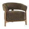 Luna Occasional Chair - Olive at online8 furniture store Auckland