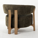 Luna Occasional Chair - Olive at online8 furniture store Auckland