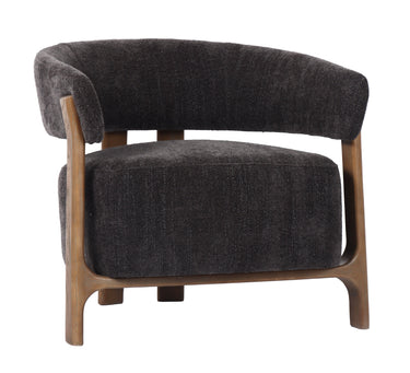 Luna Occasional Chair - Steel at online8 furniture store Auckland