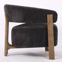 Luna Occasional Chair - Steel at online8 furniture store Auckland