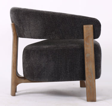 Luna Occasional Chair - Steel at online8 furniture store Auckland