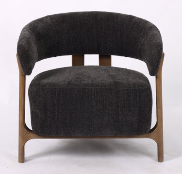Luna Occasional Chair - Steel at online8 furniture store Auckland
