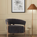 Luna Occasional Chair - Steel at online8 furniture store Auckland