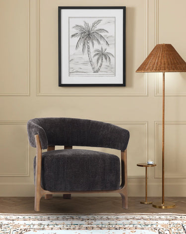 Luna Occasional Chair - Steel at online8 furniture store Auckland