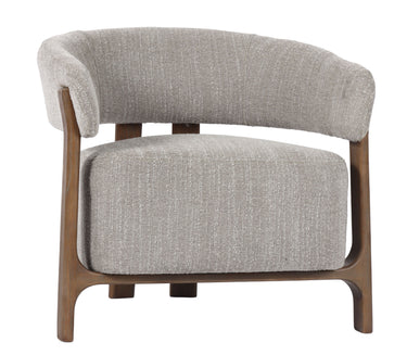 Luna Occasional Chair - Taupe at online8 furniture store Auckland