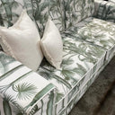 Lusso Slip Cover 3 Seat Sofa - Green Fern at online8 furniture store Auckland
