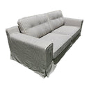 Lusso Slip Cover Sofa - Black Stripe at online8 furniture store Auckland