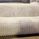 Luton 3 Seat Plush Sofa - Mondo White at online8 furniture store Auckland