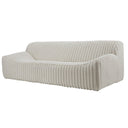 Luton 3 Seat Plush Sofa - Mondo White at online8 furniture store Auckland