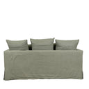 Luxe 2 Seater Slip Cover Sofa - Forest Green at online8 furniture store Auckland