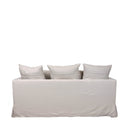 Luxe 2 Seater Slip Cover Sofa - Sand at online8 furniture store Auckland