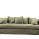 Luxe 3 Seater Slip Cover Only - Forest Green at online8 furniture store Auckland