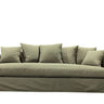 Luxe 3 Seater Slip Cover Only - Forest Green at online8 furniture store Auckland