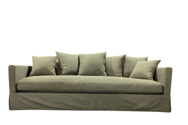 Luxe 3 Seater Slip Cover Only - Forest Green at online8 furniture store Auckland