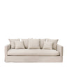Luxe 3 Seater Slip Cover Only - Sand at online8 furniture store Auckland
