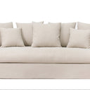 Luxe 3 Seater Slip Cover - Sand at online8 furniture store Auckland