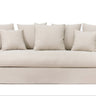 Luxe 3 Seater Slip Cover - Sand at online8 furniture store Auckland