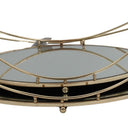 Luxe Decorative Gold Trays Oval Set/2 at online8 furniture store Auckland