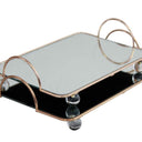 Luxe Decorative Rectangular Tray Set/2 at online8 furniture store Auckland