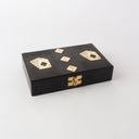 Luxe Mango Wood Double Card & Dice Box at Online8 Furniture Auckland NZ