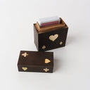 Luxe Mango Wood Single Card Box at Online8 Furniture Auckland NZ