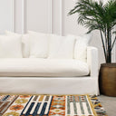 Luxe Slip Cover Sofa 3 Seater - Cream at online8 furniture store Auckland