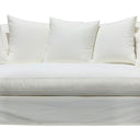 Luxe Slip Cover Sofa 3 Seater - Cream at online8 furniture store Auckland