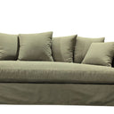 Luxe Slip Cover Sofa 3 Seater - Forest Green at online8 furniture store Auckland