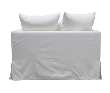 Luxe Slip Cover Sofa Chair - Cream at online8 furniture store Auckland