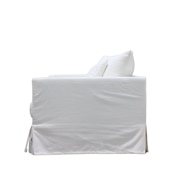 Luxe Slip Cover Sofa Chair - Cream at online8 furniture store Auckland