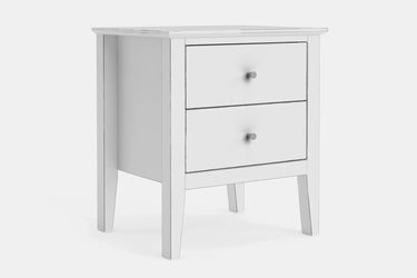 Mabel 2 Drawer Bedside Table at online8 furniture store Auckland