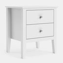 Mabel 2 Drawer Bedside Table at online8 furniture store Auckland