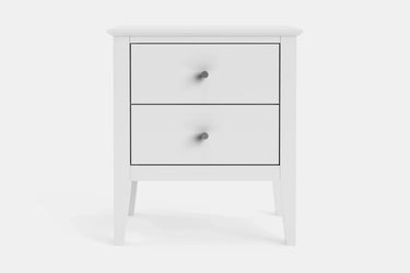 Mabel 2 Drawer Bedside Table at online8 furniture store Auckland
