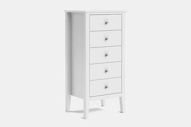 Mabel 5 Drawer Slimboy at online8 furniture store Auckland
