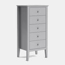 Mabel 5 Drawer Slimboy at online8 furniture store Auckland