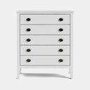 Mabel 5 Drawer Tallboy at online8 furniture store Auckland