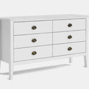 Mabel 6 Drawer Lowboy at online8 furniture store Auckland