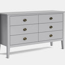 Mabel 6 Drawer Lowboy at online8 furniture store Auckland