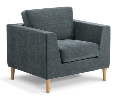 Mackenzie Chair - Charcol at online8 furniture store Auckland