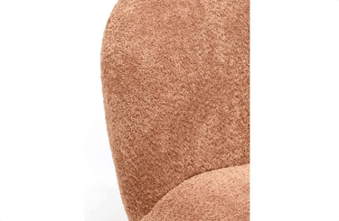 Maddie Casual Boucle Chair - Berry at online8 furniture store Auckland