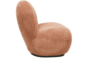 Maddie Casual Boucle Chair - Berry at online8 furniture store Auckland