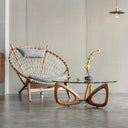 Maddox Mid-Century Round Coffee Table at online8 furniture store Auckland