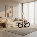 Maddox Mid Century Round Coffee Table at online8 furniture store Auckland