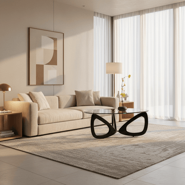 Maddox Mid Century Round Coffee Table at online8 furniture store Auckland