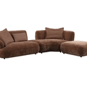 Maddox Sectional Sofa with Ottoman at online8 furniture store Auckland