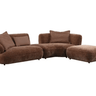 Maddox Sectional Sofa with Ottoman at online8 furniture store Auckland