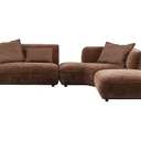 Maddox Sectional Sofa with Ottoman at online8 furniture store Auckland