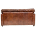Madison Vintage Leather 2 Seater Sofa - Vintage Cigar at online8 furniture store Auckland