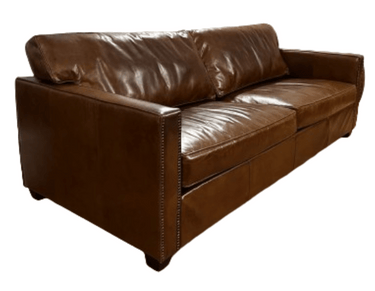 Madison Vintage Leather 3 Seater Sofa - Vintage Cigar at online8 furniture store Auckland