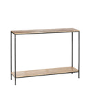 Madrid Aluminium and Iron Console Table at Online8 Furniture Auckland NZ
